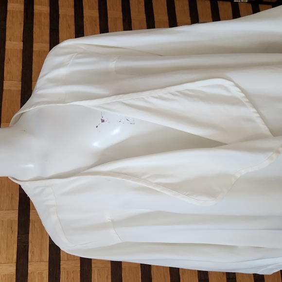 Karen Kane draped creme jacket - Picture 2 of 9